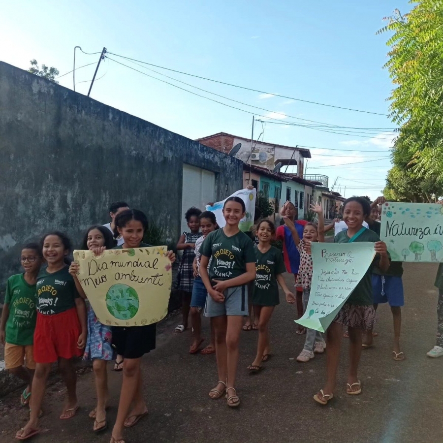 Turma Aprendizes da Liberdade Exploraram o Ciclo da Água e a Preservação do Meio Ambiente em Ação Comunitária